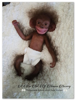Silicone Full Body Baby Chimp Felberta  & Filbert