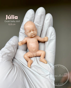 Julia Full Body Mini Silicone Baby by Viviane Aleluia