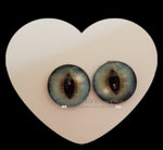 Fantasy Glass Cabochon  Hand Printed Eyes -size 18mm- #PR6