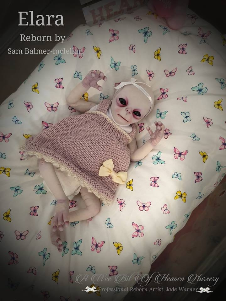 Elara Baby Alien Vinyl Kit