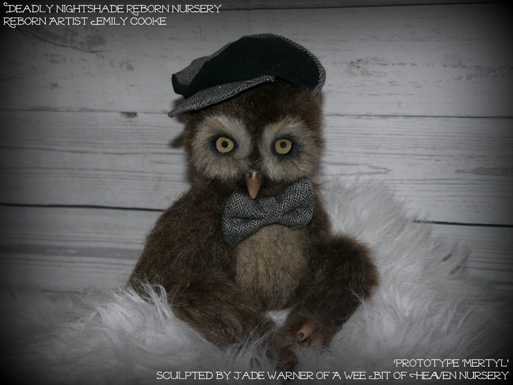 Mertyl Baby Barn Owl Vinyl Kit