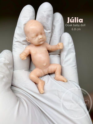 Julia Full Body Mini Silicone Baby by Viviane Aleluia