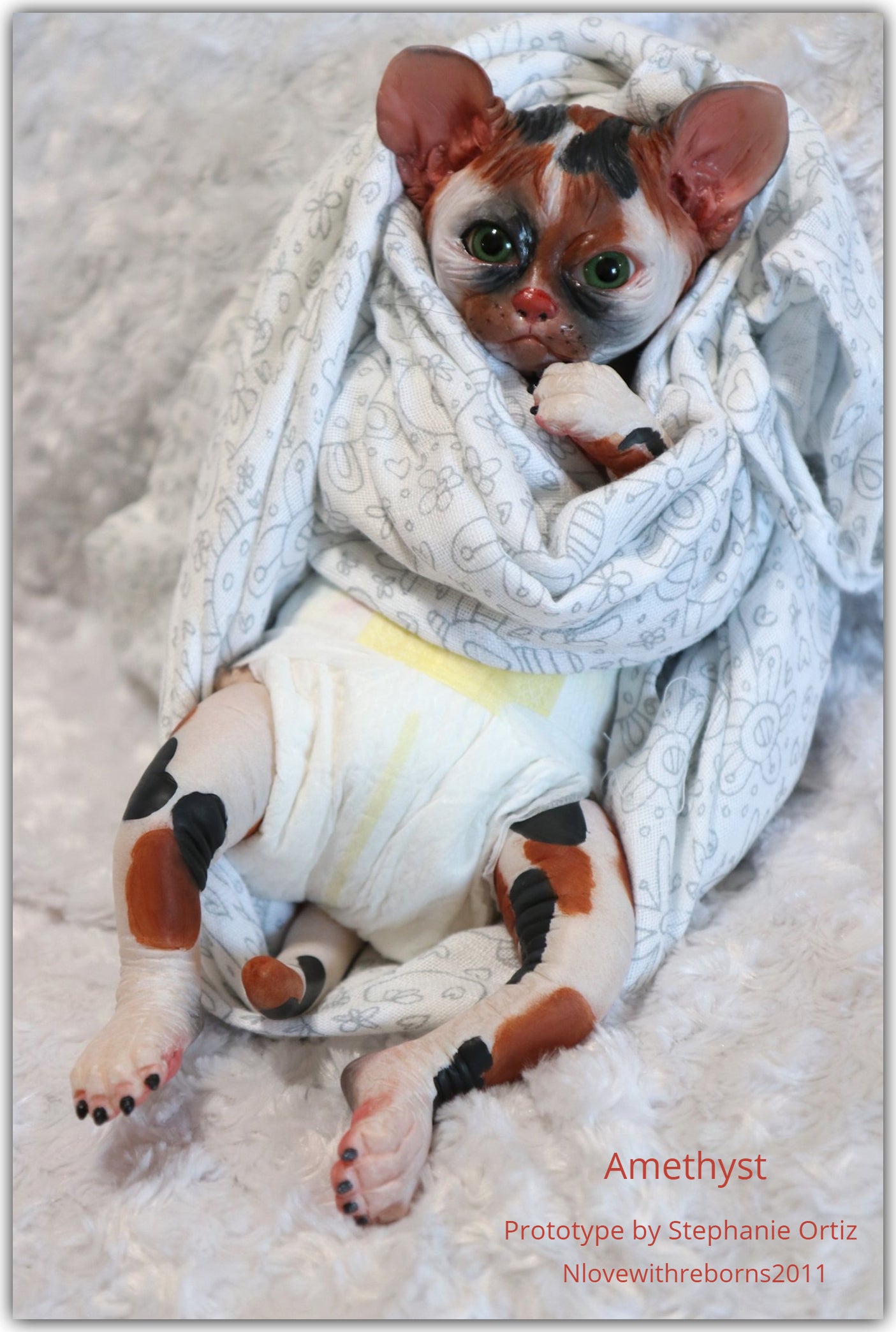 Amethyst Sphinx Kitten