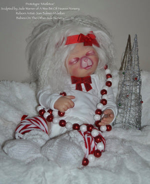 Mistletoe Hybrid Baby Mouse VINYL  HEAD ONLY