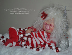 Mistletoe Hybrid Baby Mouse VINYL  HEAD ONLY