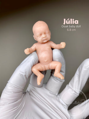 Julia Full Body Mini Silicone Baby by Viviane Aleluia