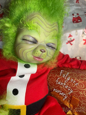 Mistletoe Hybrid Baby Mouse VINYL  HEAD ONLY