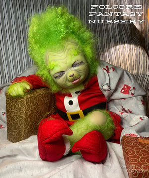 Mistletoe Hybrid Baby Mouse VINYL  HEAD ONLY