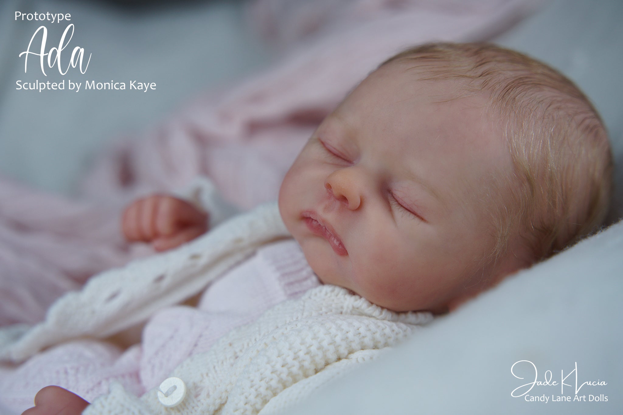 Ada Vinyl Doll Kit by Monica Kaye