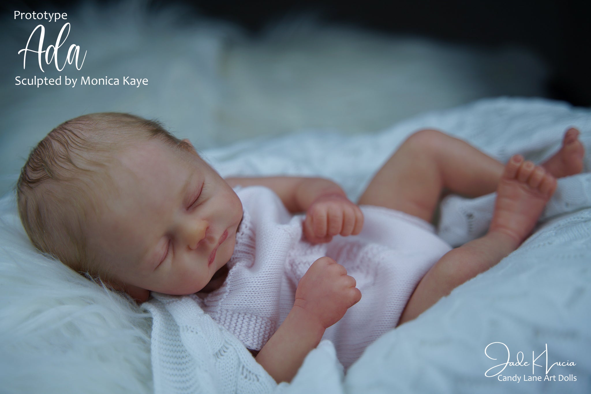 Ada Vinyl Doll Kit by Monica Kaye
