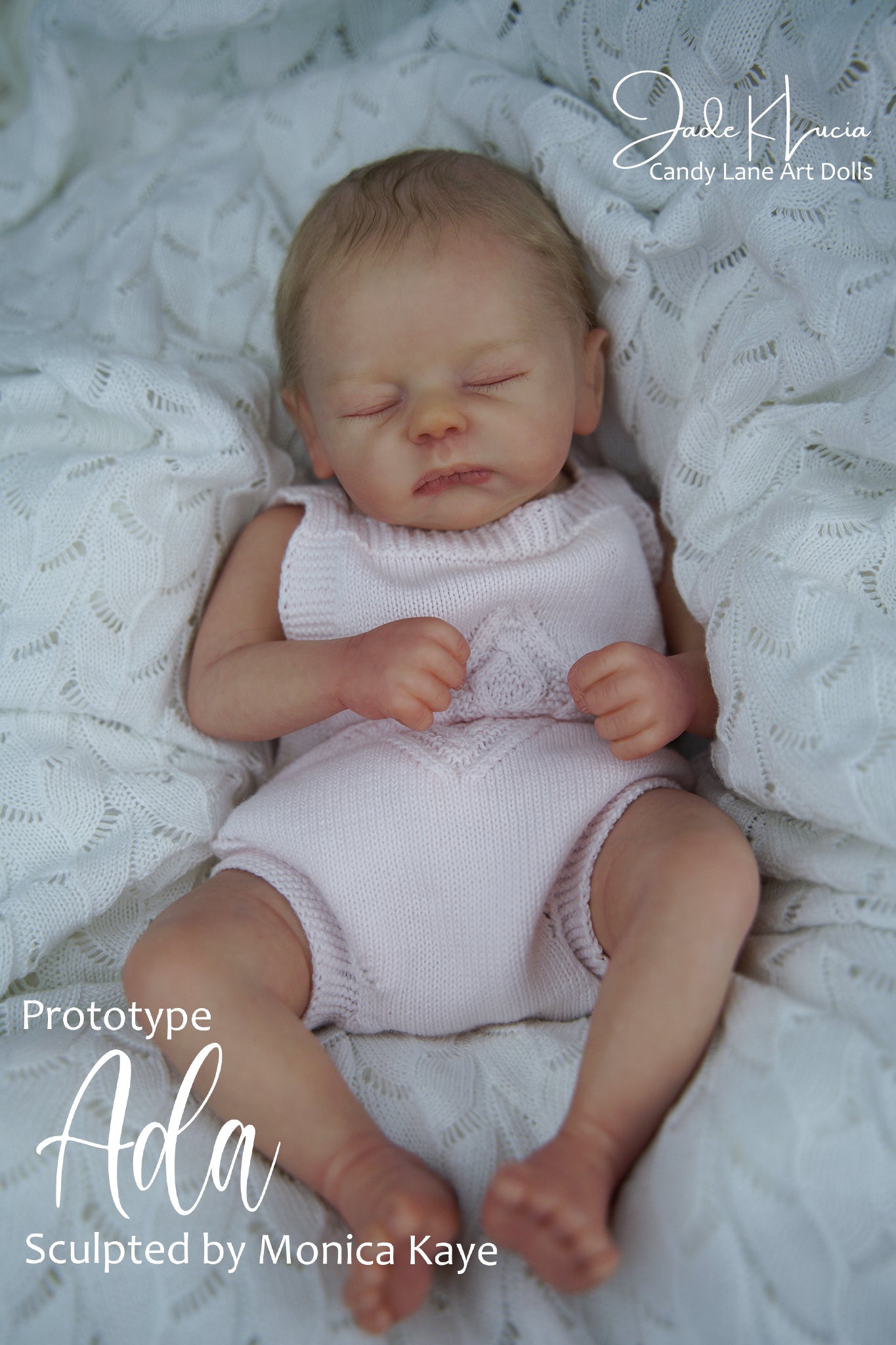 Ada Vinyl Doll Kit by Monica Kaye