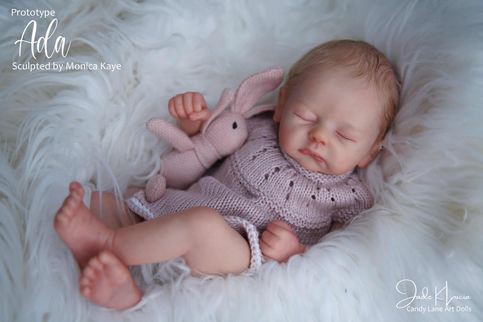 Ada Vinyl Doll Kit by Monica Kaye