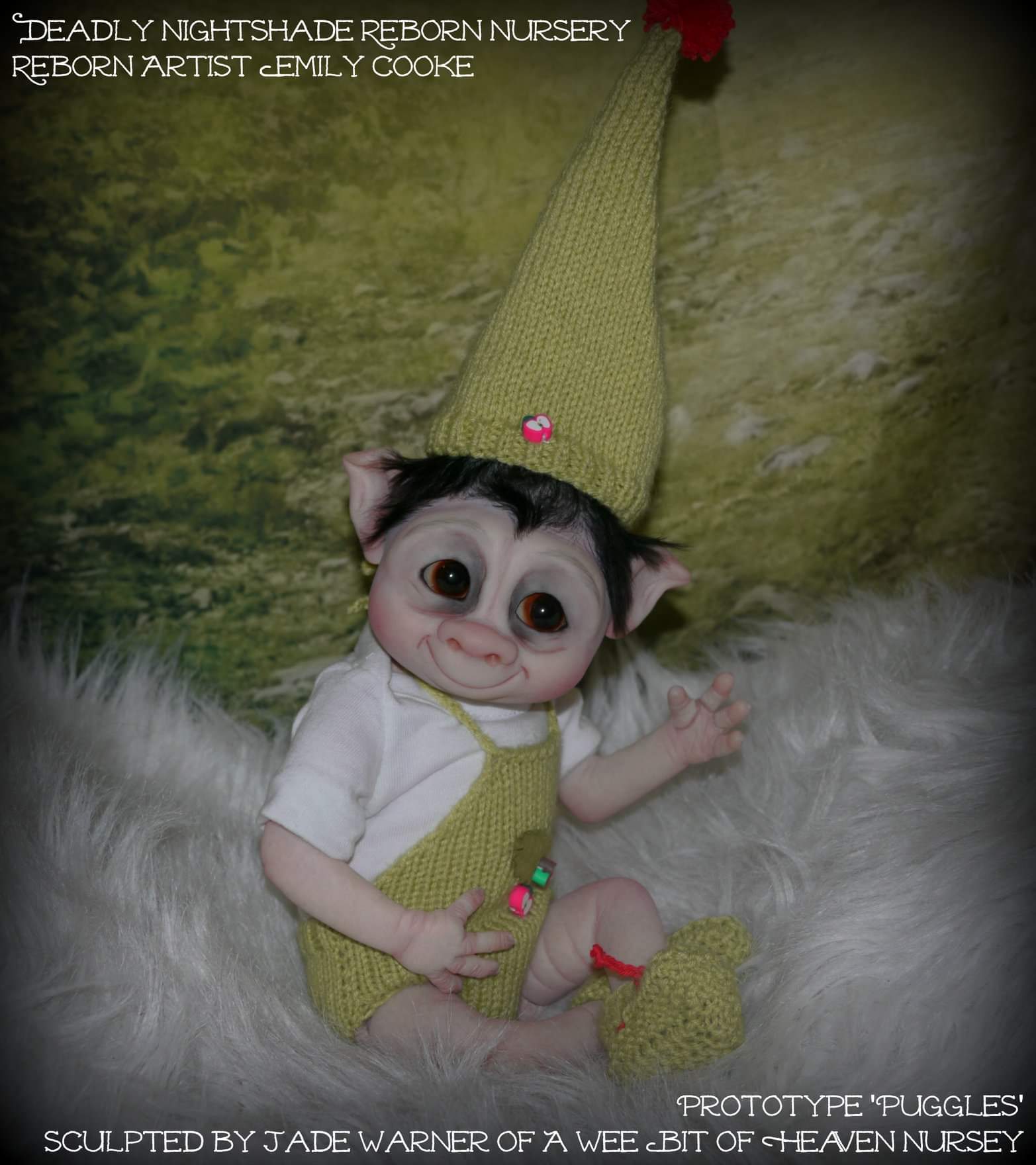 Puggles Baby Garden Gnome/Goblin