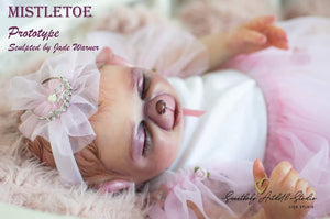 Mistletoe Hybrid Baby Mouse VINYL  HEAD ONLY