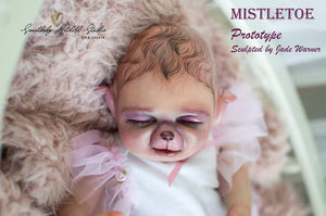 Mistletoe Hybrid Baby Mouse VINYL  HEAD ONLY