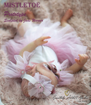 Mistletoe Hybrid Baby Mouse VINYL  HEAD ONLY