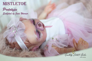 Mistletoe Hybrid Baby Mouse VINYL  HEAD ONLY