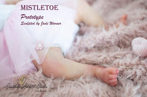 Mistletoe Hybrid Baby Mouse VINYL  HEAD ONLY