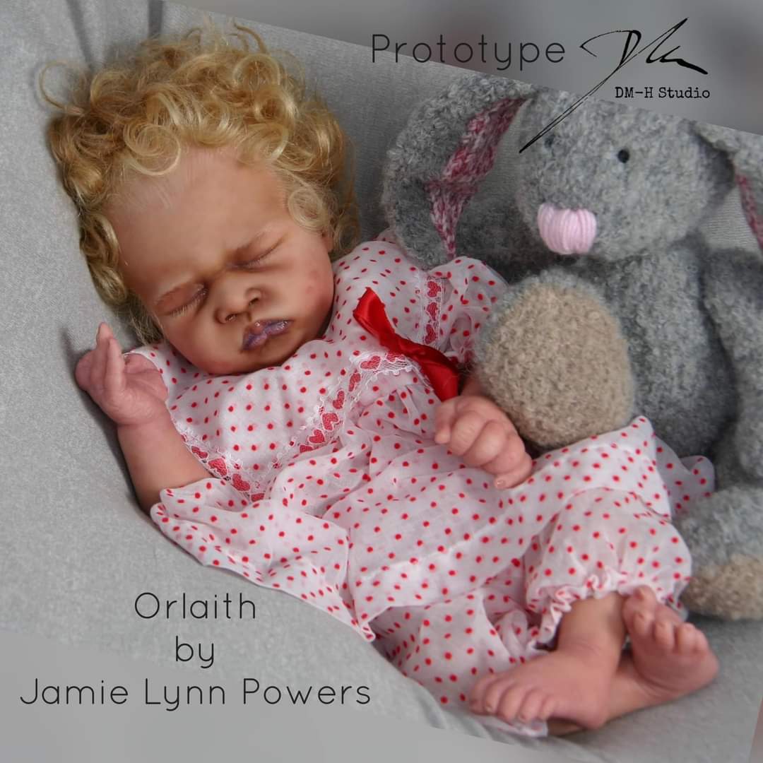 Orlaith Reborn Vinyl Doll Kit by Jamie Lynn Powers