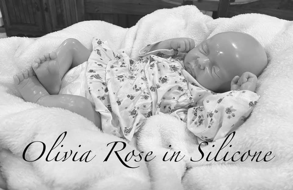 Olivia Rose  Silicone Baby Sculpted by Monica Kaye (MK.ArtDolls)