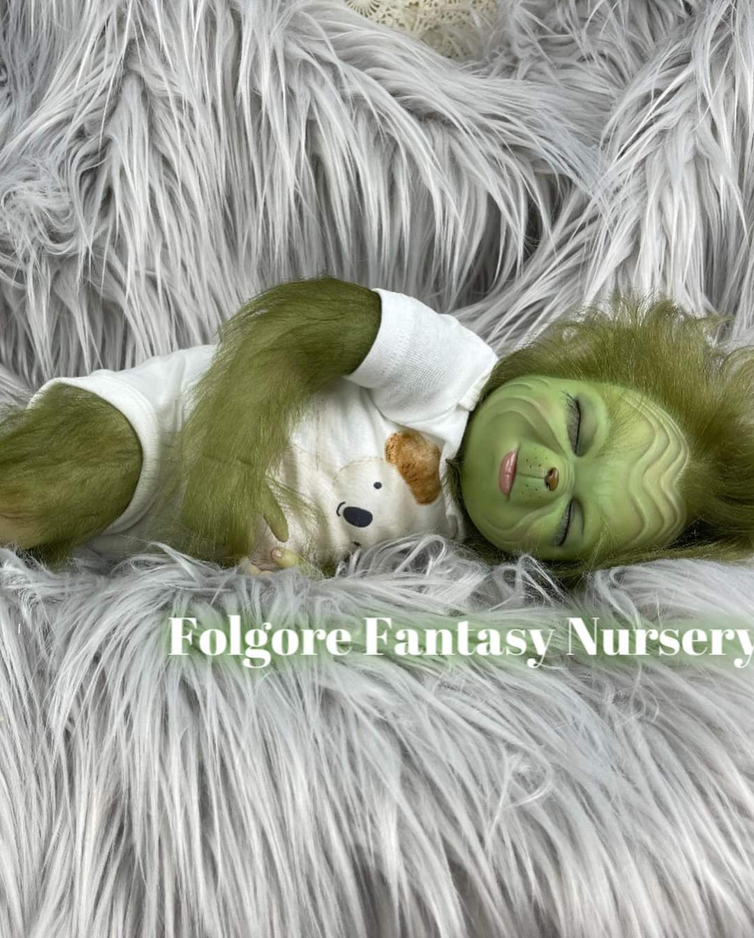 Mistletoe Hybrid Baby Mouse VINYL  HEAD ONLY