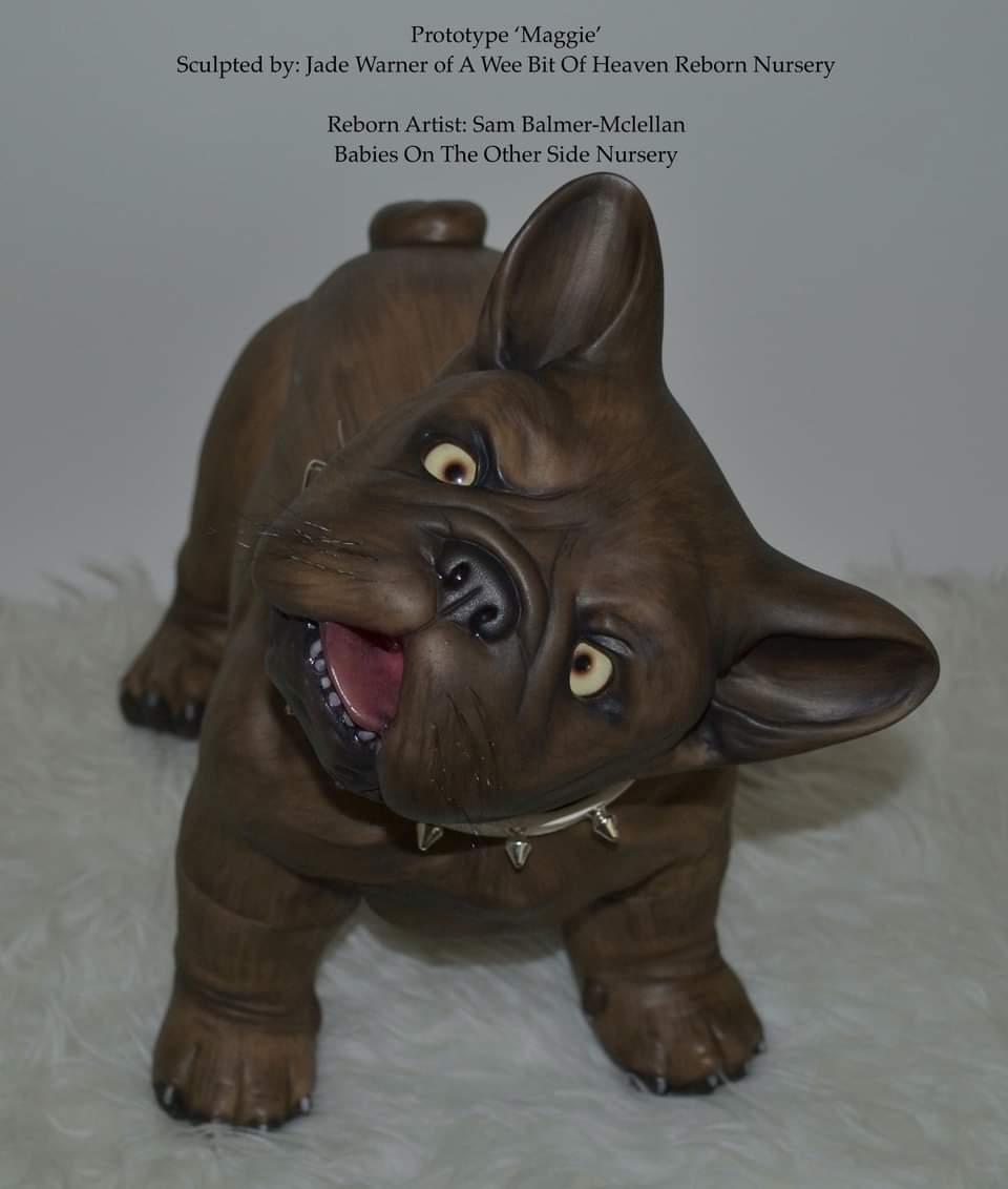 Maggie French Bulldog vinyl Kit by Jade Warner