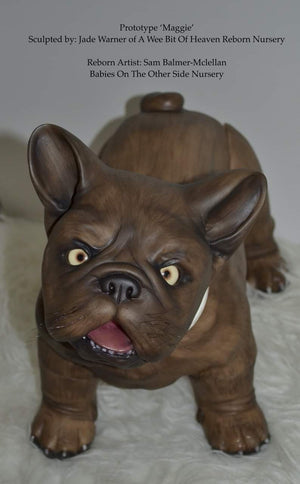 Maggie French Bulldog vinyl Kit by Jade Warner