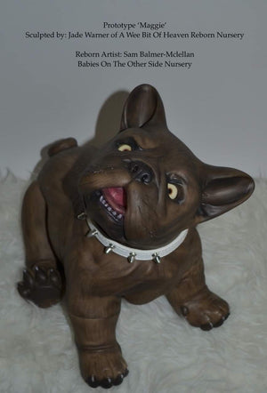 Maggie French Bulldog vinyl Kit by Jade Warner