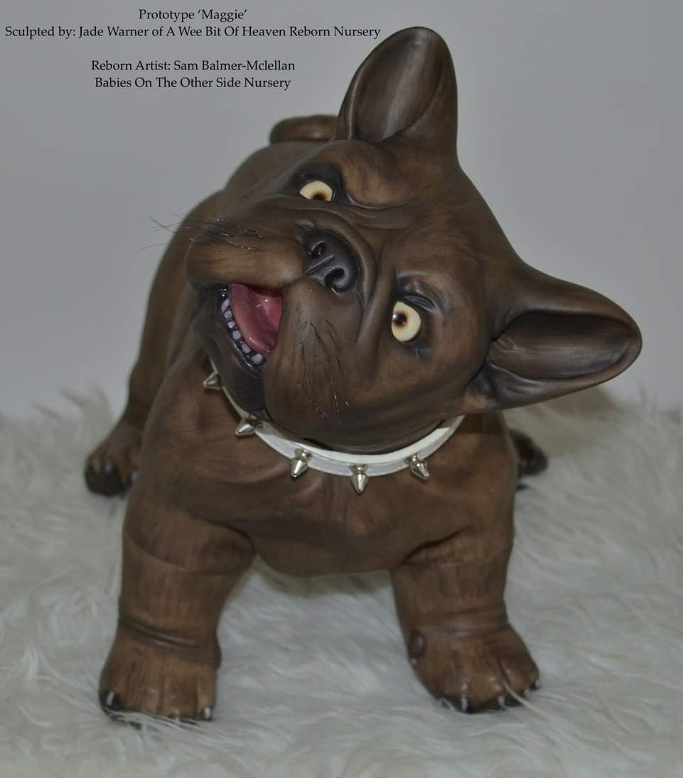 Maggie French Bulldog vinyl Kit by Jade Warner