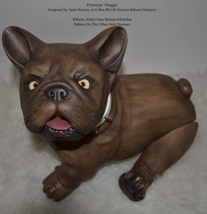 Maggie French Bulldog vinyl Kit by Jade Warner