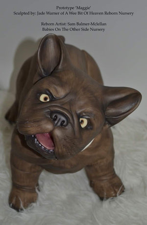 Maggie French Bulldog vinyl Kit by Jade Warner