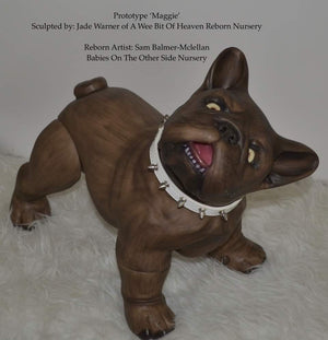 Maggie French Bulldog vinyl Kit by Jade Warner