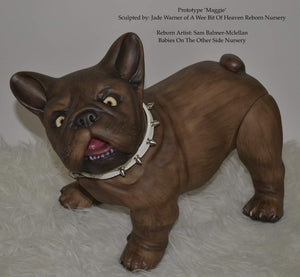 Maggie French Bulldog vinyl Kit by Jade Warner