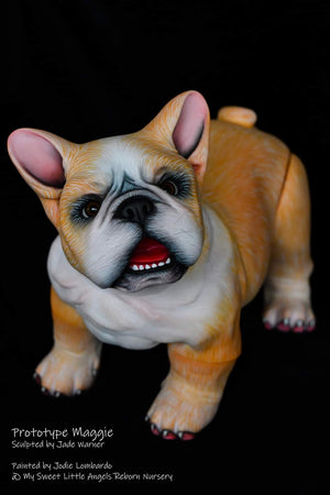 Maggie French Bulldog vinyl Kit by Jade Warner