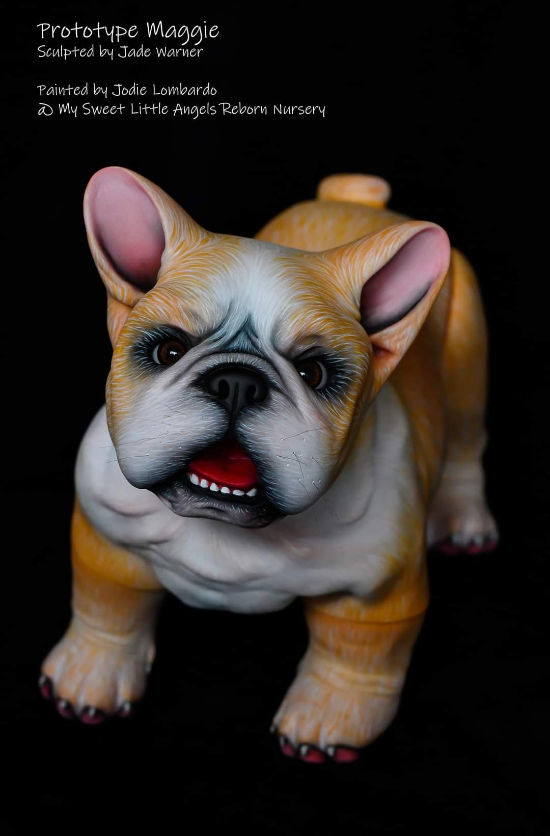 Maggie French Bulldog vinyl Kit by Jade Warner