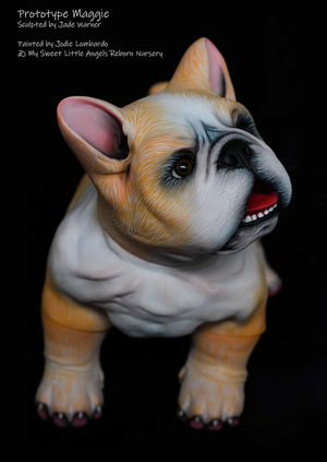 Maggie French Bulldog vinyl Kit by Jade Warner