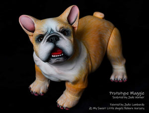 Maggie French Bulldog vinyl Kit by Jade Warner