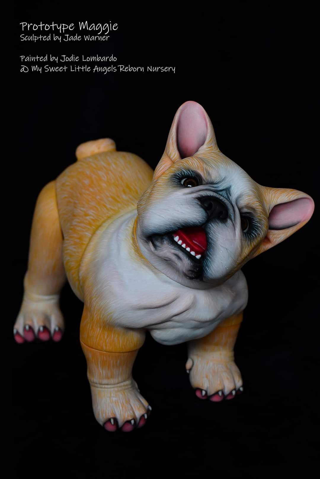 Maggie French Bulldog vinyl Kit by Jade Warner