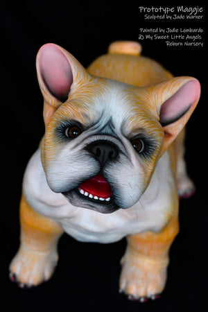 Maggie French Bulldog vinyl Kit by Jade Warner