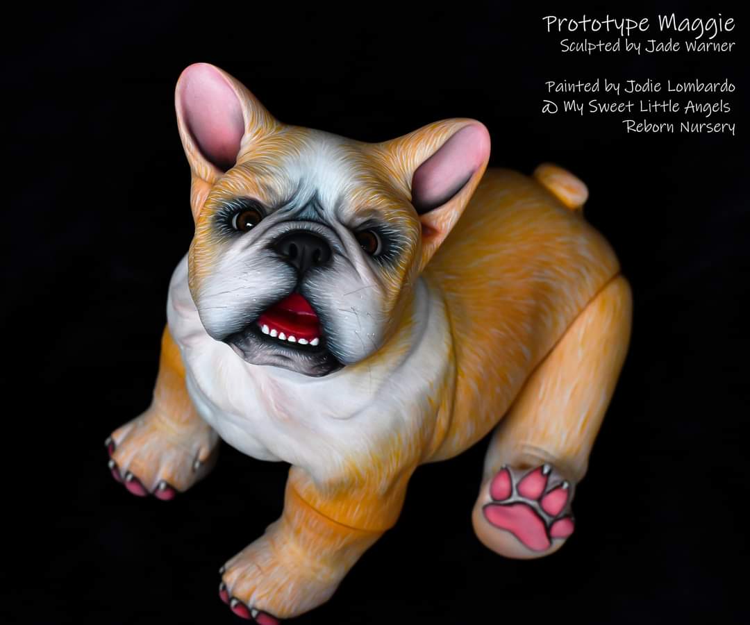 Maggie French Bulldog vinyl Kit by Jade Warner