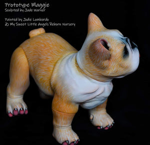 Maggie French Bulldog vinyl Kit by Jade Warner