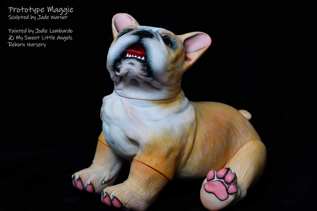 Maggie French Bulldog vinyl Kit by Jade Warner