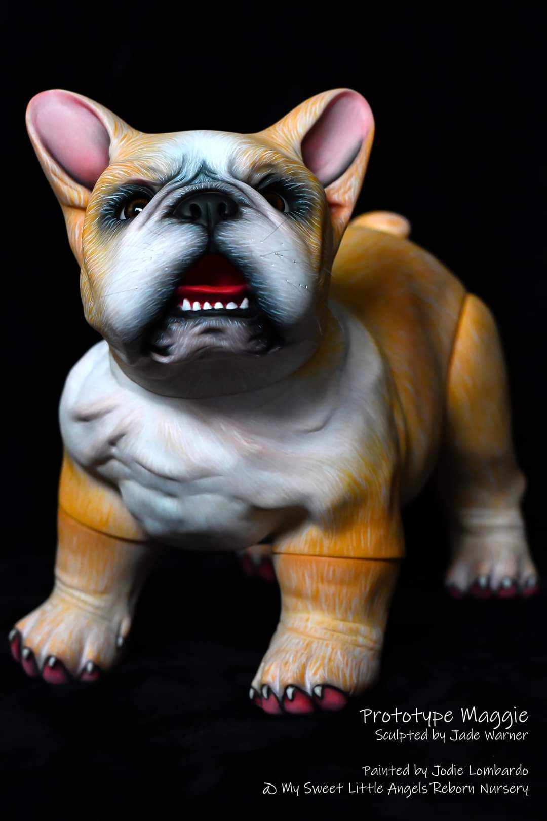 Maggie French Bulldog vinyl Kit by Jade Warner