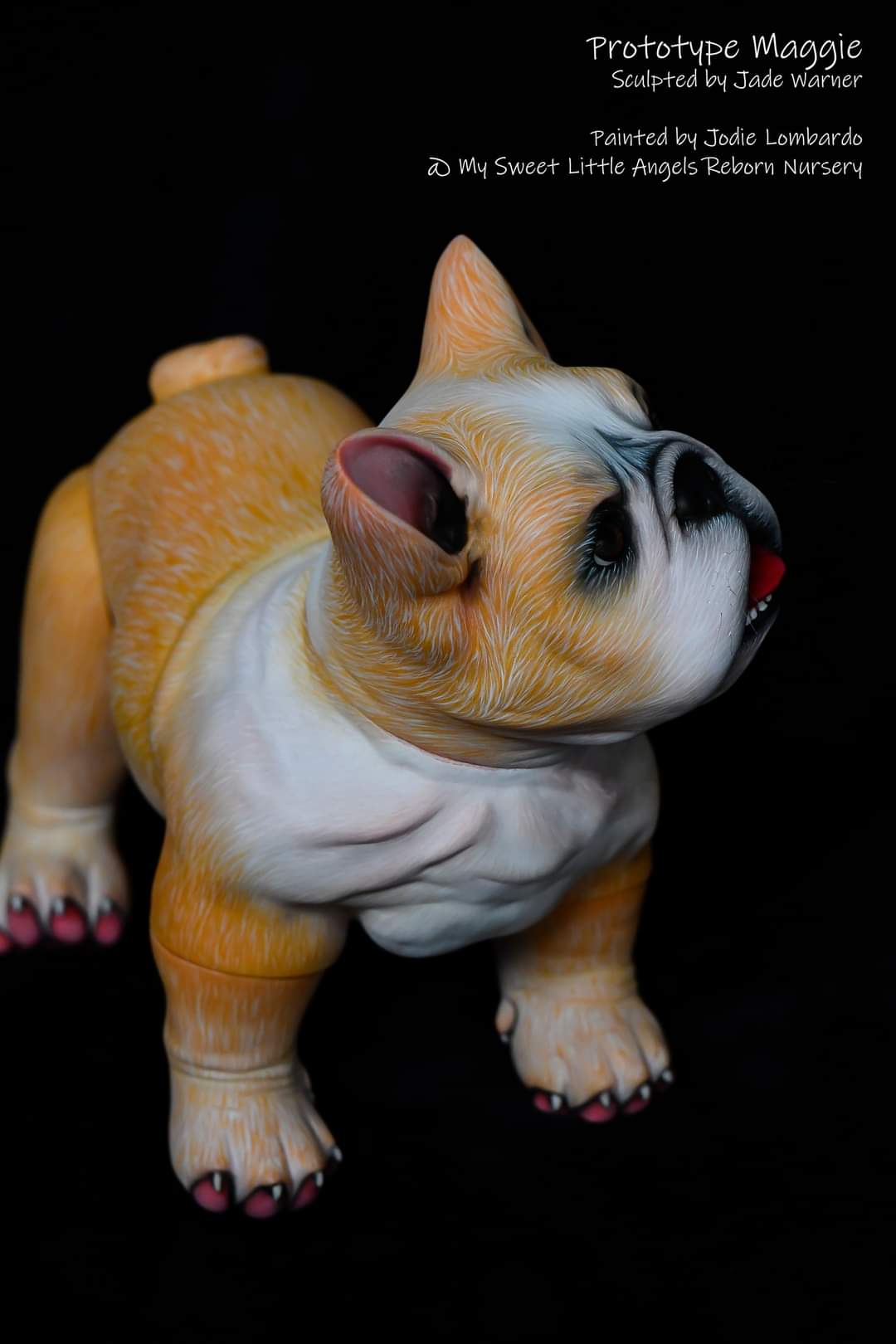 Maggie French Bulldog vinyl Kit by Jade Warner