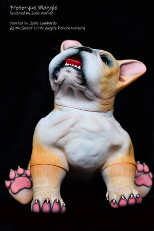 Maggie French Bulldog vinyl Kit by Jade Warner