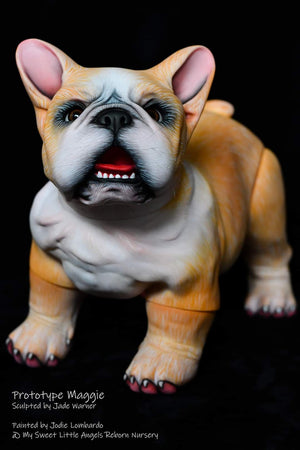 Maggie French Bulldog vinyl Kit by Jade Warner