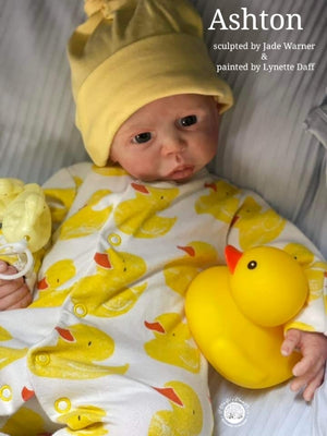Ashton Full Body Silicone Baby by Jade Warner - Deposit Only