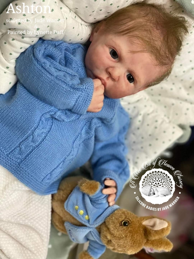Ashton Full Body Silicone Baby by Jade Warner - Deposit Only