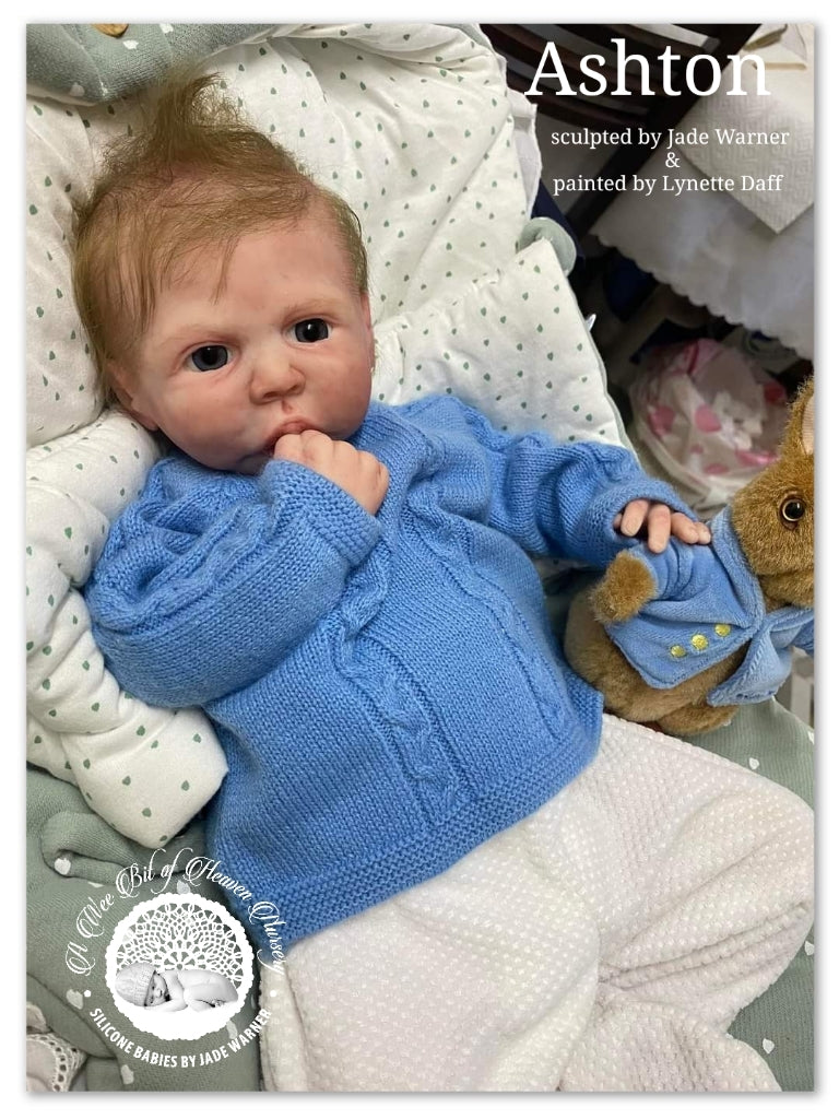 Ashton Full Body Silicone Baby by Jade Warner - Deposit Only