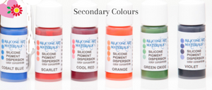 Secondary Colours Silicone Pigment Kit – 6 Colour's